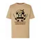 T-shirt chłopięcy, beżowy, Tup Tup