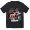 T-shirt chłopięcy, czarny, Tup Tup