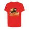 T-shirt chłopięcy, czerwony, Tup Tup