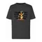 T-shirt chłopięcy, grafitowy, Tup Tup