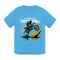 T-shirt chłopięcy, niebieski, Tup Tup