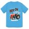 T-shirt chłopięcy, niebieski, Tup Tup