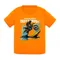 T-shirt chłopięcy, pomarańczowy, Tup Tup