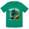T-shirt chłopięcy, zielony, Tup Tup