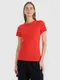 T-shirt damski, czerwony, 4F