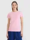 T-shirt damski, różowy, 4F