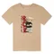 T-shirt dziecięcy, beżowy, Tup Tup