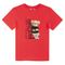 T-shirt dziecięcy, czerwony, Tup Tup