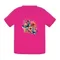 T-shirt dziewczęcy, różowy, Tup Tup