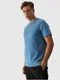 T-shirt męski, niebieski, 4F