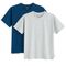 T-shirt z bawełny czesanej 2-pack NOWEAR