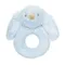 Teddykompaniet, Lolli Bunnies, zajączek, pluszowa grzechotka, błękitny, 14 cm