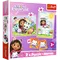 Trefl, Koci Domek Gabi, puzzle 2w1 + memos