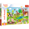 Trefl, Rodziny Treflików, Bobaski na safari, puzzle maxi, 24 elementy