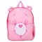 Troskliwe Misie, Fluffy Friends, pluszowy plecak dla przedszkolaka, różowy