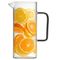 Vialli Design, Livio, dzbanek ryflowany z szarym uchem, 1500 ml