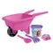 Wader, Koci Domek Gabi, taczka z kompletem do piasku, różowa