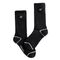 Wysokie czarne skarpetki NOWEAR