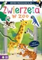 Zwierzęta w zoo. Album z naklejkami. Bystry przedszkolak