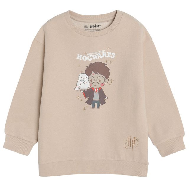 Cool Club, Bluza dziewczęca, beżowa, Harry Potter