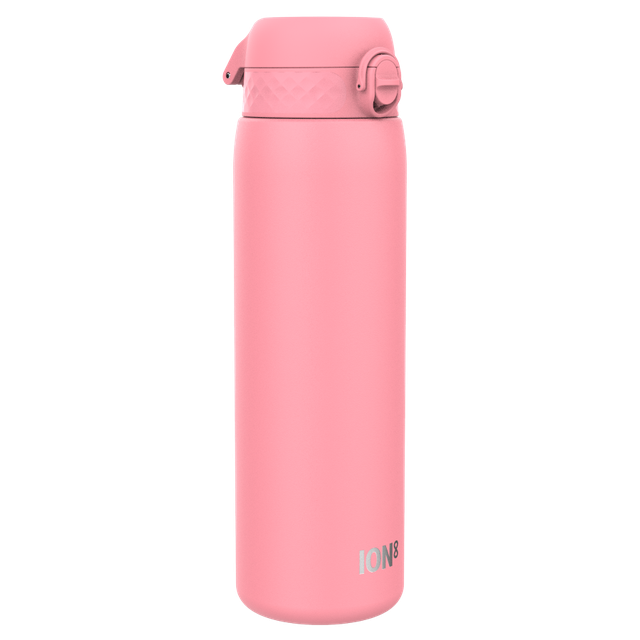 ION8, Fale, bidon termiczny z ustnikiem, próżniowy, różowy, 920 ml