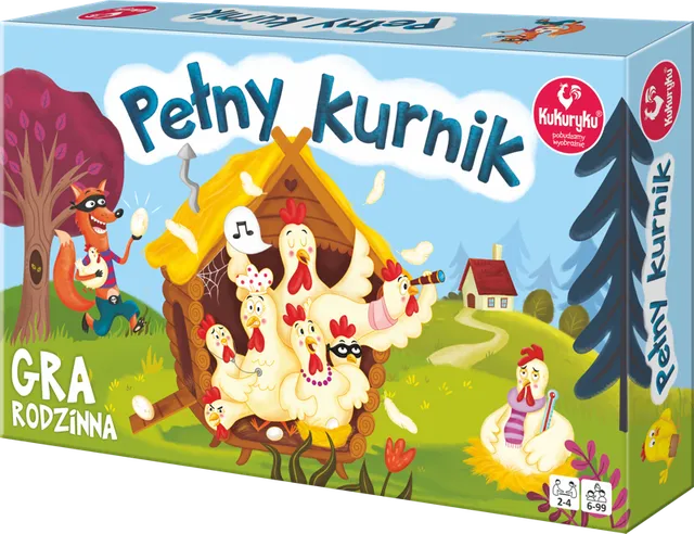 Kukuryku, Pełny kurnik, gra familijna