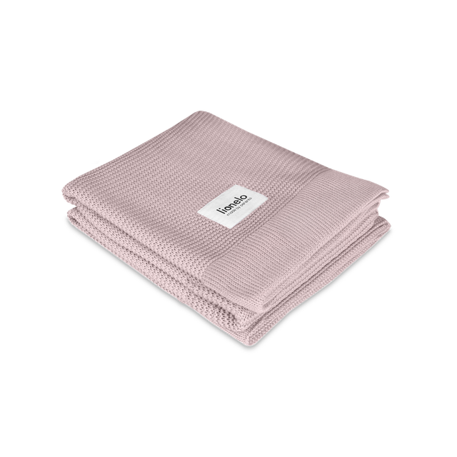 Lionelo, kocyk bambusowy, Pink, 75-100 cm