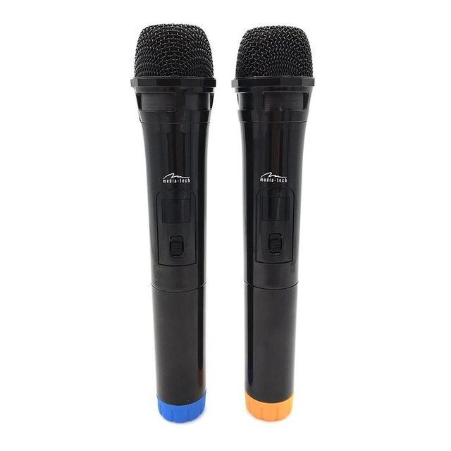 Media Tech, Accent Pro, zestaw, bezprzewodowe mikrofony, karaoke, MT395