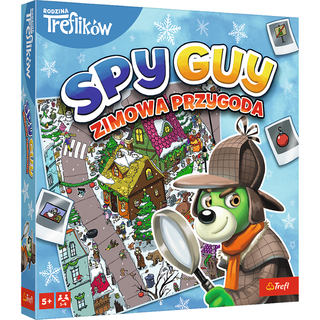 Trefl, Rodzina Treflików, Spy Guy Zimowa Przygoda, gra familijna