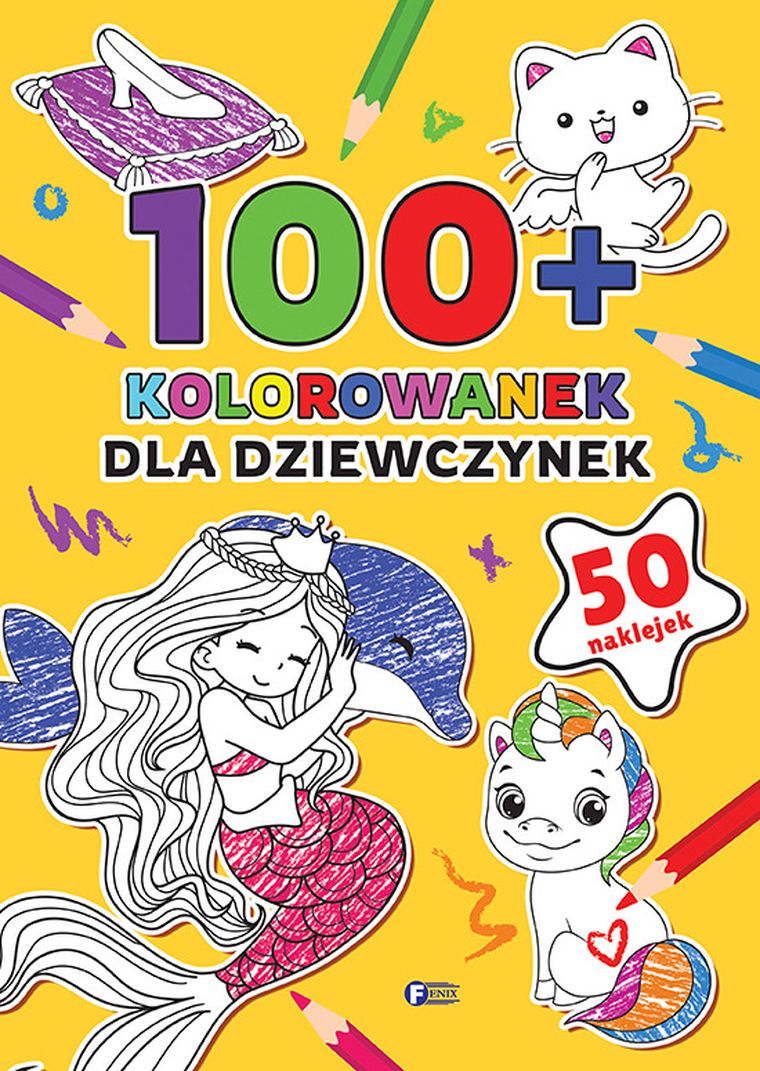 100+ kolorowanek dla dziewczynek