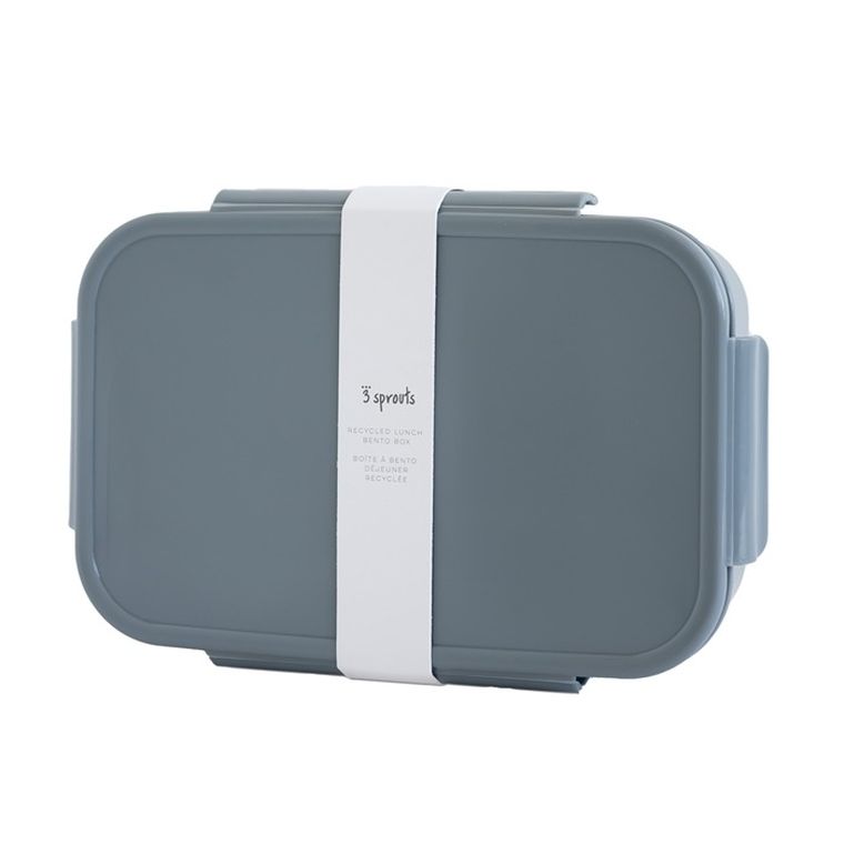 3 Sprouts, Bento, lunchbox, Blue