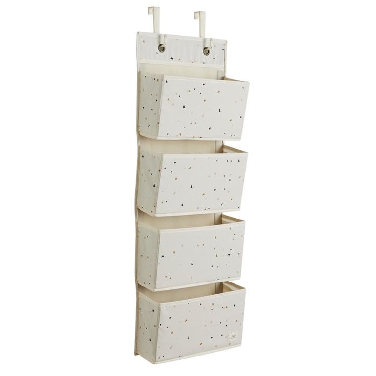 3 Sprouts, organizer na drzwi wiszący, recycled, cream