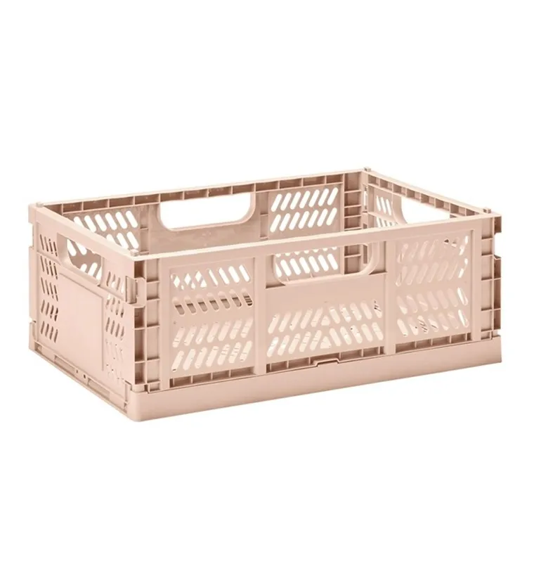 3 Sprouts, skrzynka na zabawki, składana, Large Clay