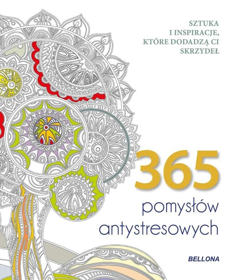 365 pomysłów antystresowych (kolorowanka)