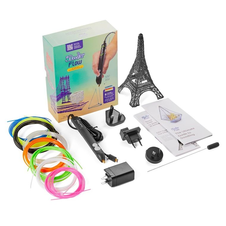 3Doodler, Flow Essentials, zestaw z długopisem do drukowania 3D