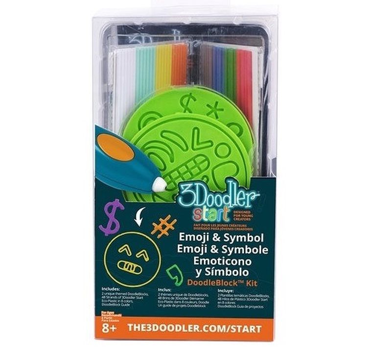 3Doodler, Symbole, zestaw szablonów do długopisu 3D