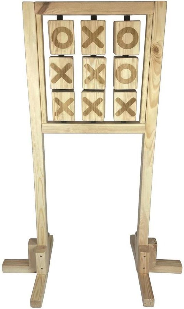 3TOYMS, kółko i krzyżyk, drewniane