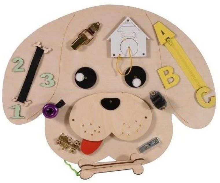 3toysm, tablica manipulacyjna, pies