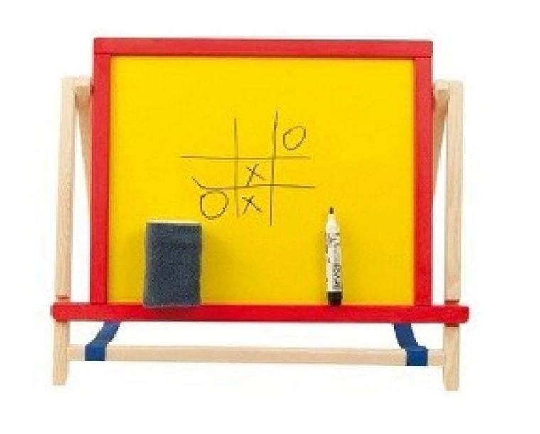 3toysm, tablica obrotowa, kredowa, na biurko