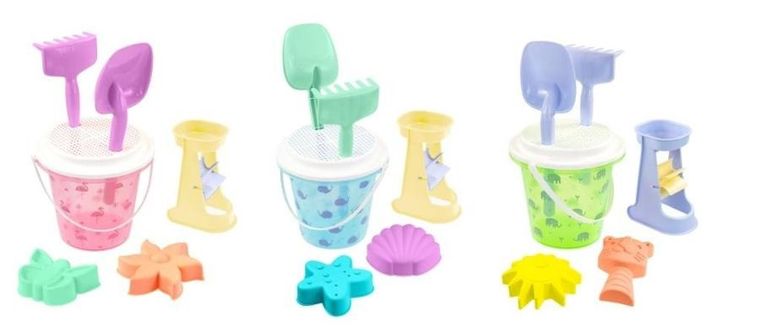 3toysm, zestaw do piasku z wiaderkiem