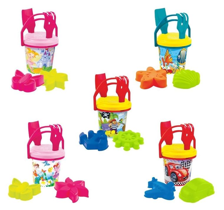3toysm, zestaw do piasku z wiaderkiem