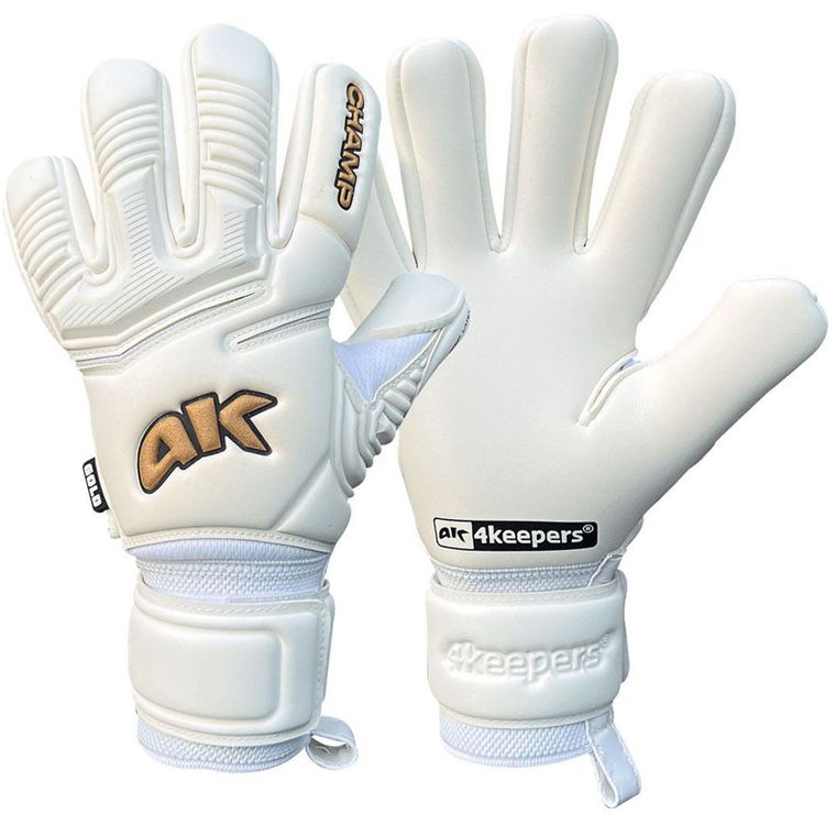 4keepers, rękawice piłkarskie, Champ Champ Gold VII NC S994185, rozmiar 8.5