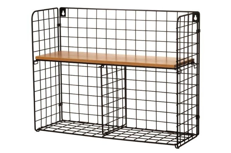 4living, metalowa półka biurowa, 45-15.5-35.5 cm