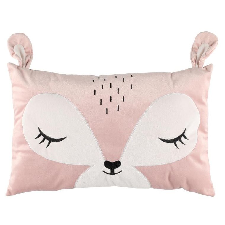 4living, poduszka do pokoju dziecięcego, jelonek, 50-32 cm