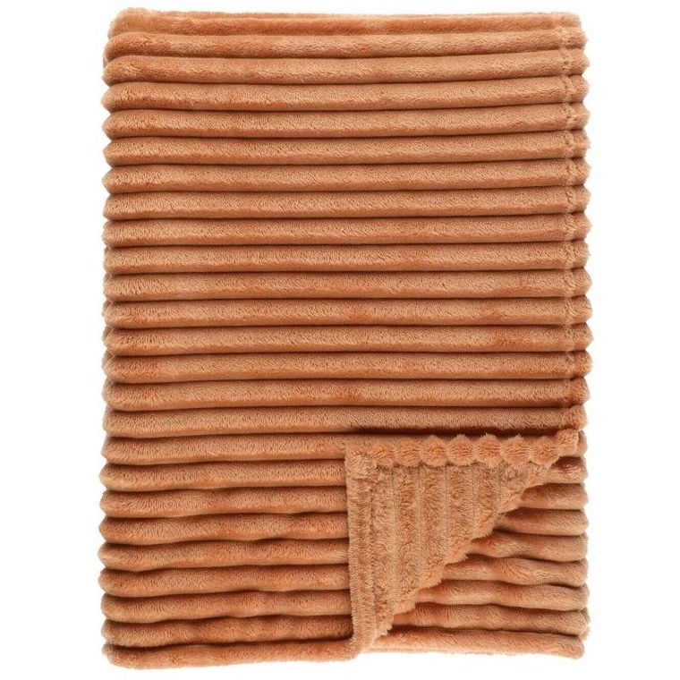 4living, poliestrowy koc w prążki, Morris, 140-200 cm