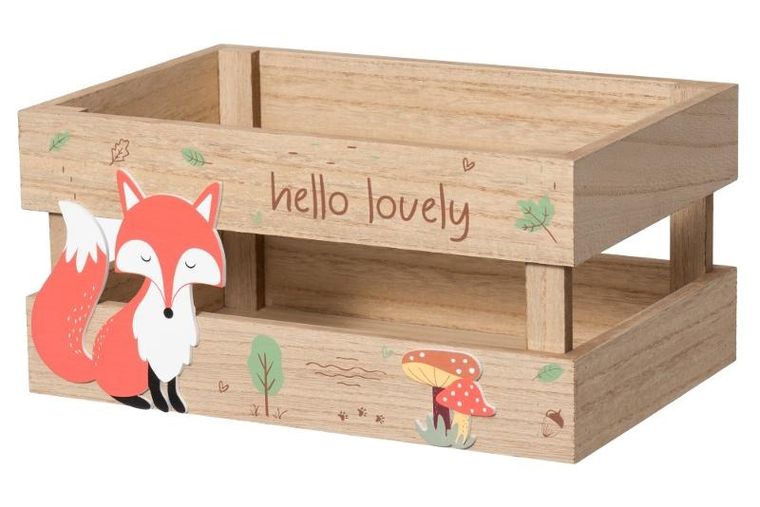 4living, skrzynka do przechowywania, Foxy, 20.5-30.5-14.5 cm