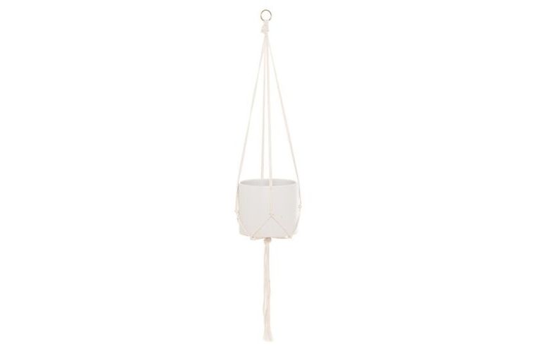 4living, wieszak na doniczkę, bawełna, 105 cm