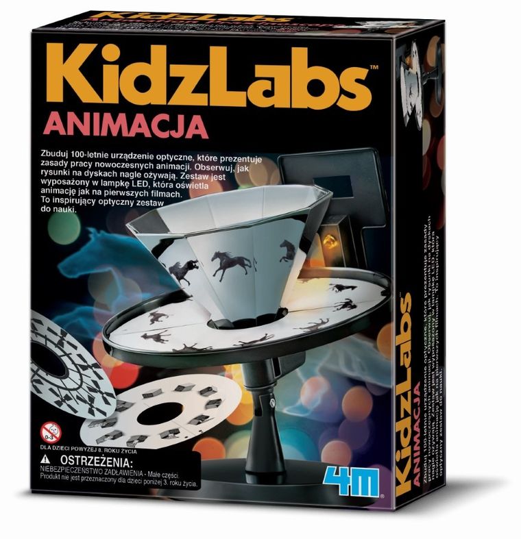 4M, Animacja, zestaw naukowy