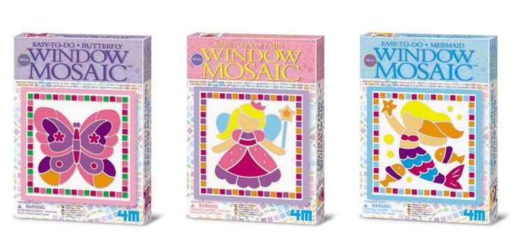 4M, mini mozaika okienna, zestaw kreatywny