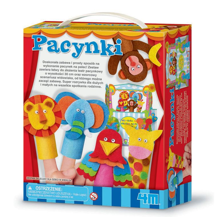 4M, pacynki, zestaw kreatywny